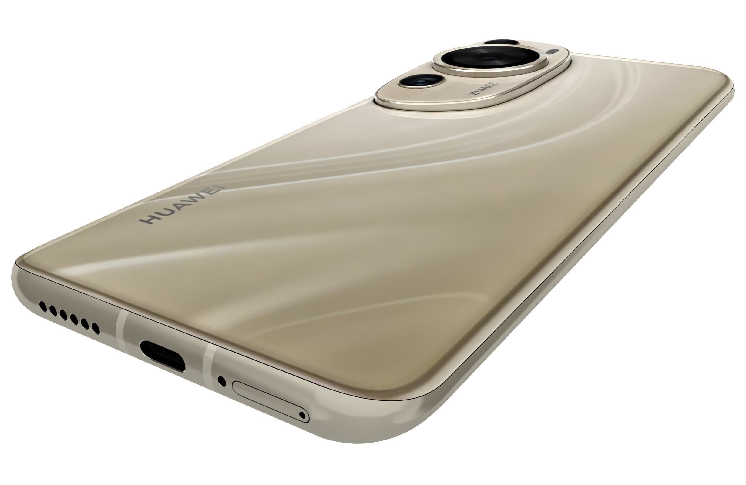 Huawei P60 Art Brown Low-poly 3D model_14