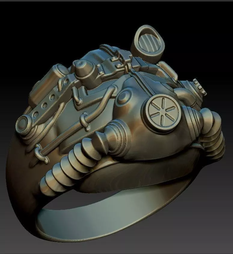 Fallout Ring 3D print model