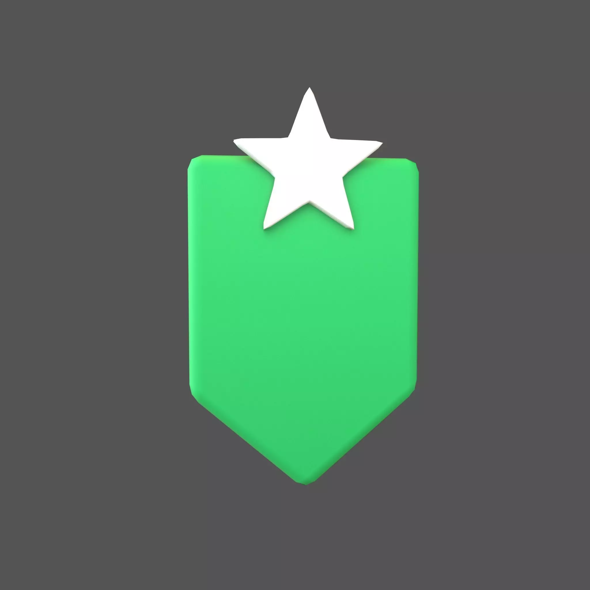 Rank Medal v5 002 Low-poly 3D model