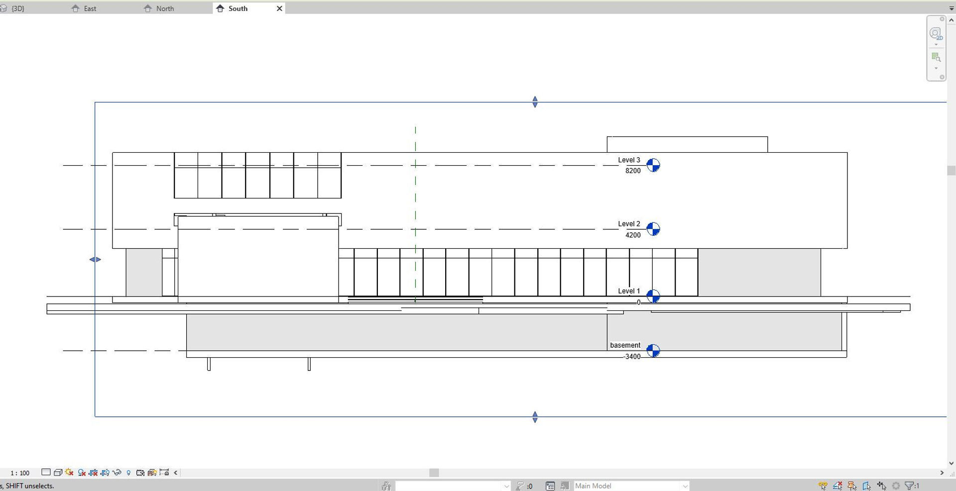 Modern beach villa corona with 3d grass Bonus Revit file 3D model_10
