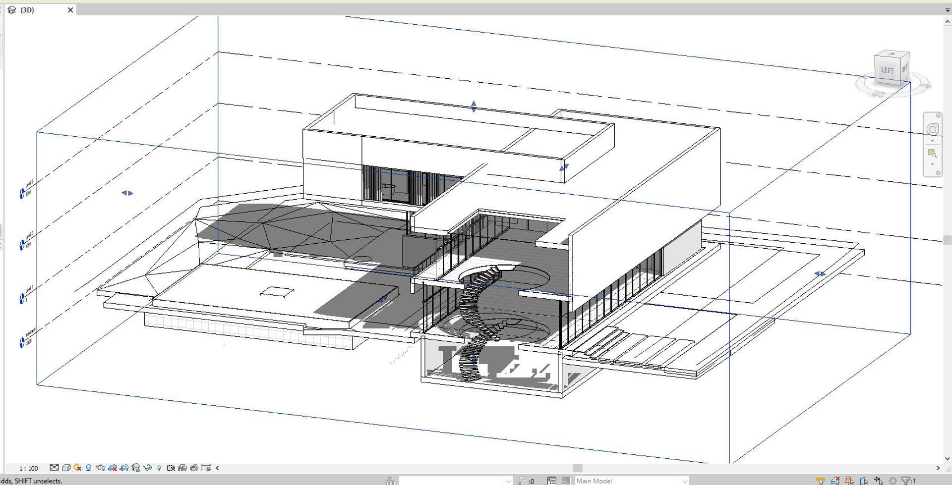 Modern beach villa corona with 3d grass Bonus Revit file 3D model_14