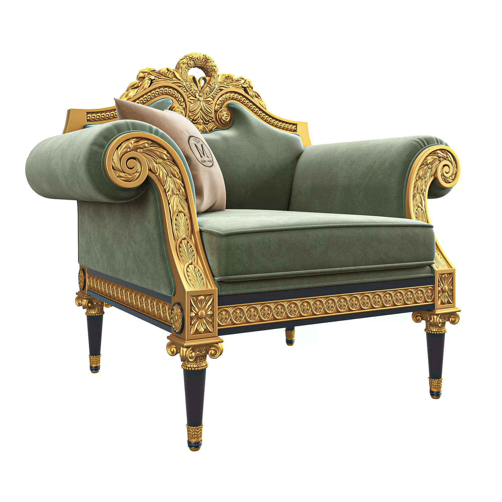 Mariner - Trianon Sofa 1 3D model_0