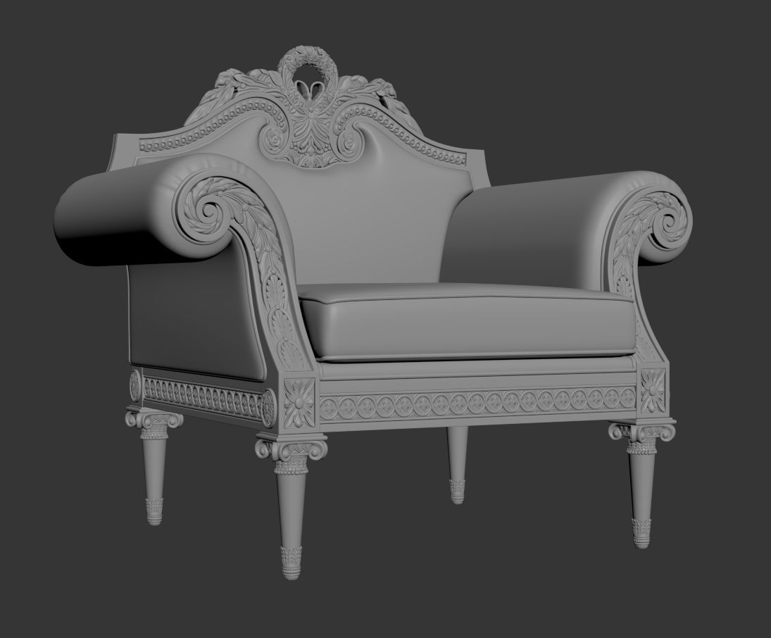 Mariner - Trianon Sofa 1 3D model_11