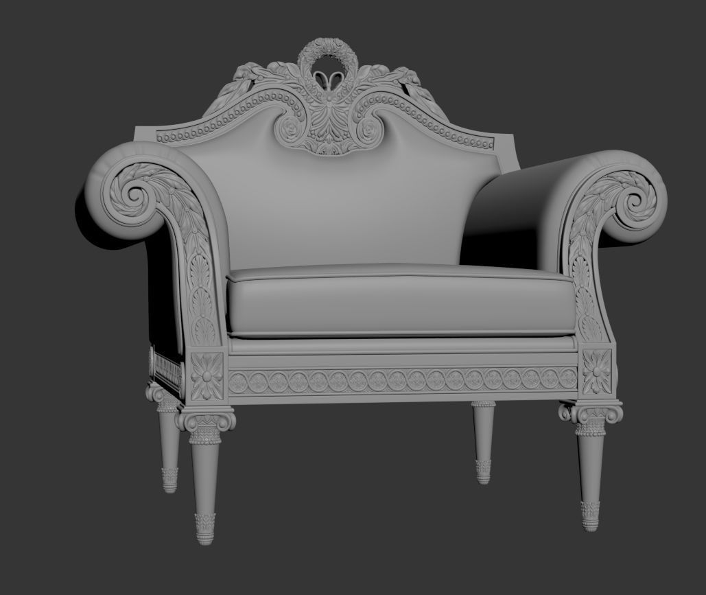 Mariner - Trianon Sofa 1 3D model_12