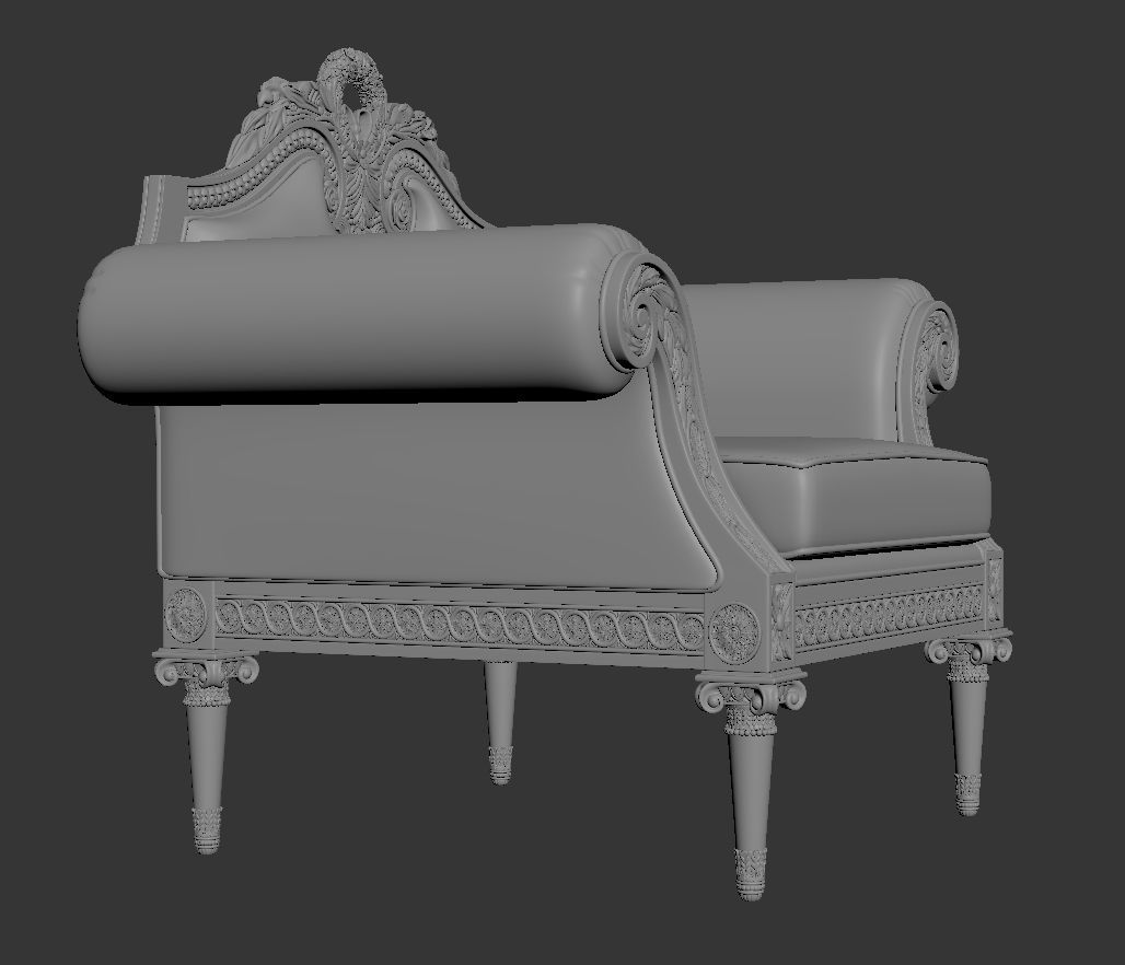 Mariner - Trianon Sofa 1 3D model_9