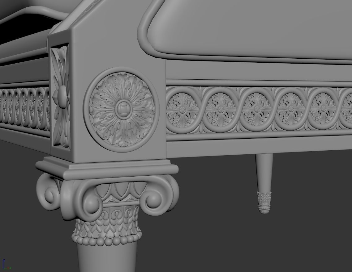 Mariner - Trianon Sofa 1 3D model_5