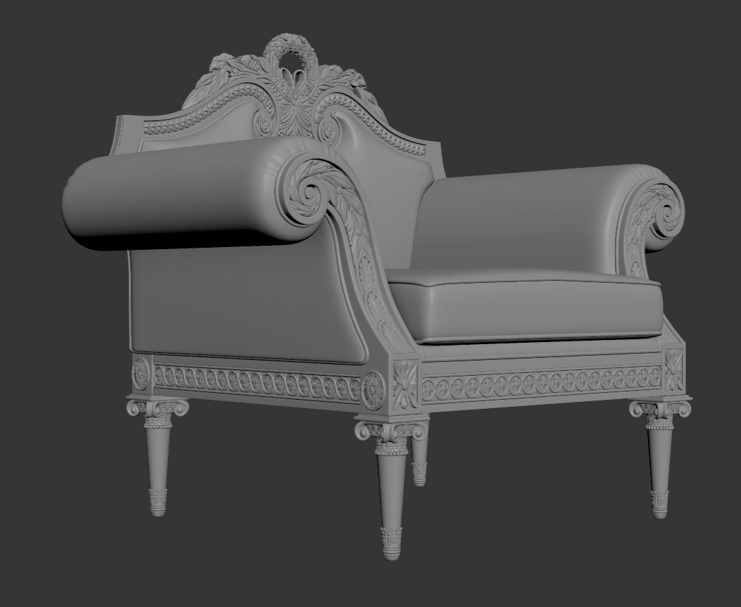 Mariner - Trianon Sofa 1 3D model_10