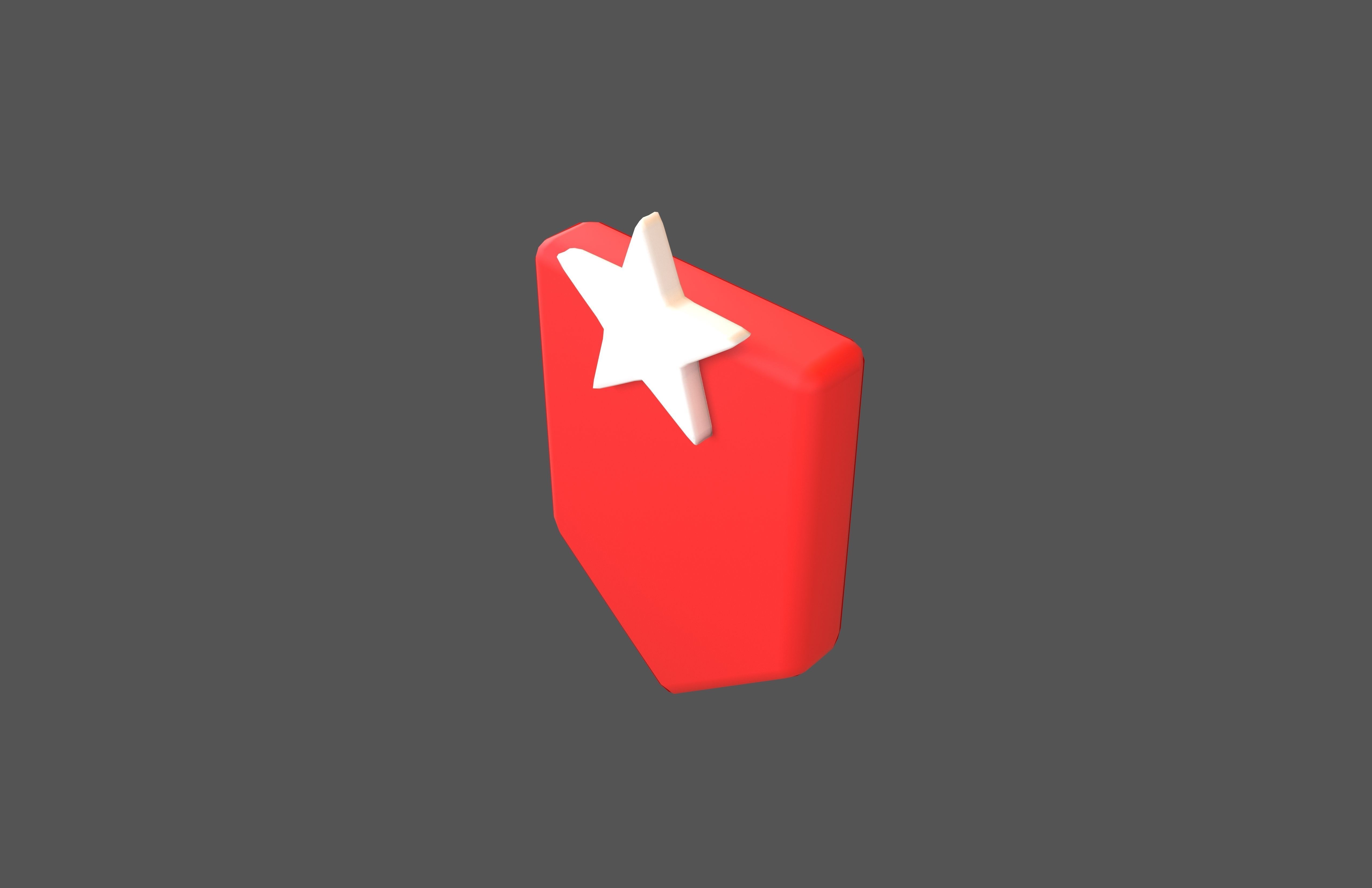 Rank Medal v5 006 Low-poly 3D model_2