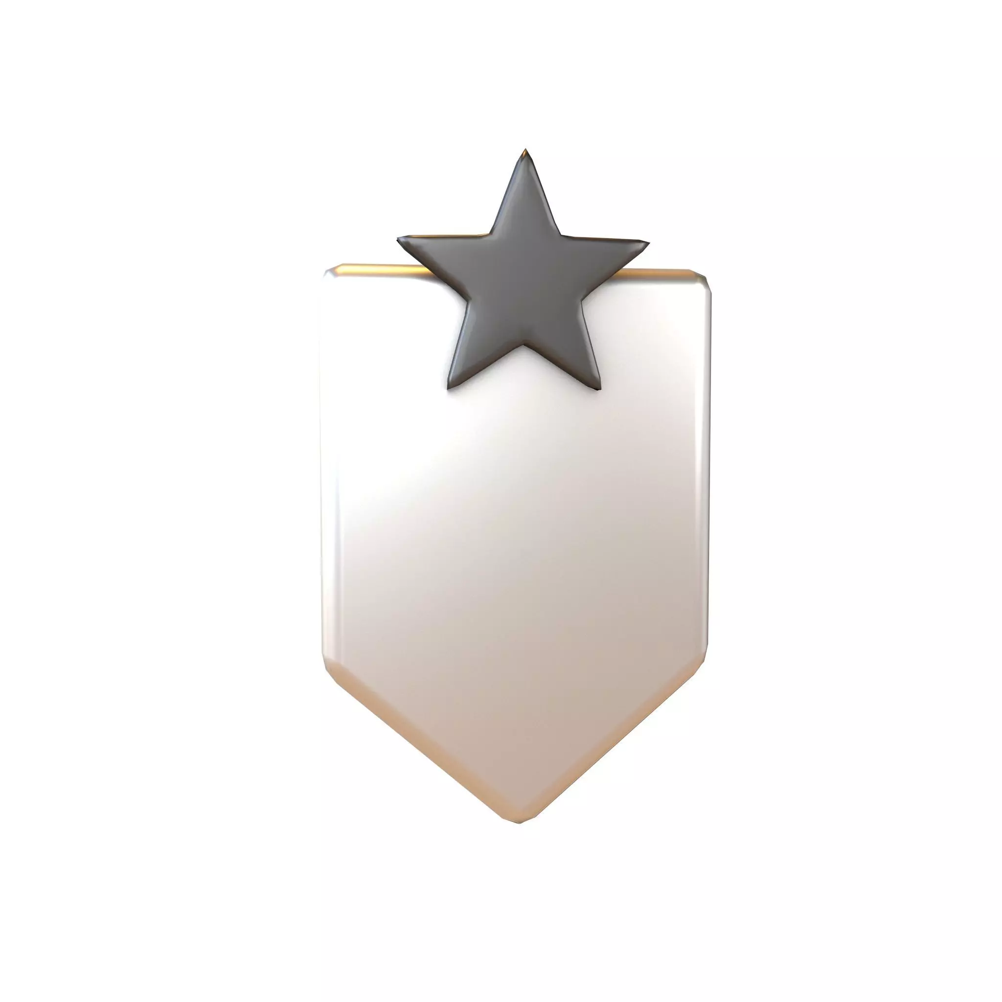 Rank Medal v5 007 Low-poly 3D model