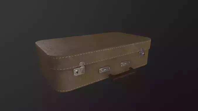 Old suitcase 3D Model