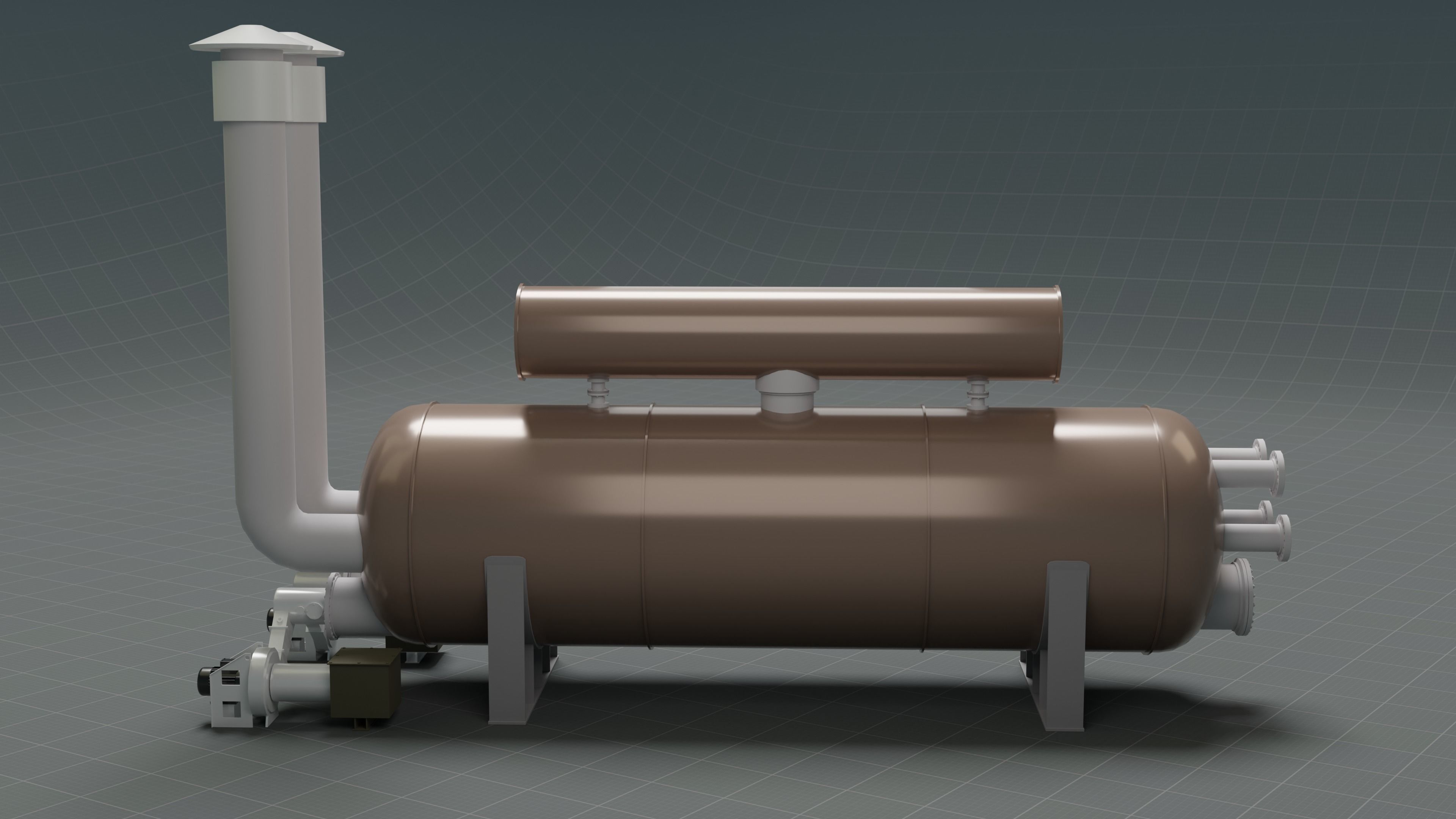 Water Bath Heater 3D model CGTrader