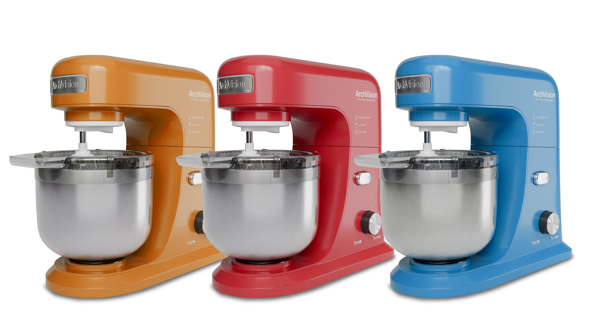 Stand Mixer - Lume Atelier Low-poly 3D model_3