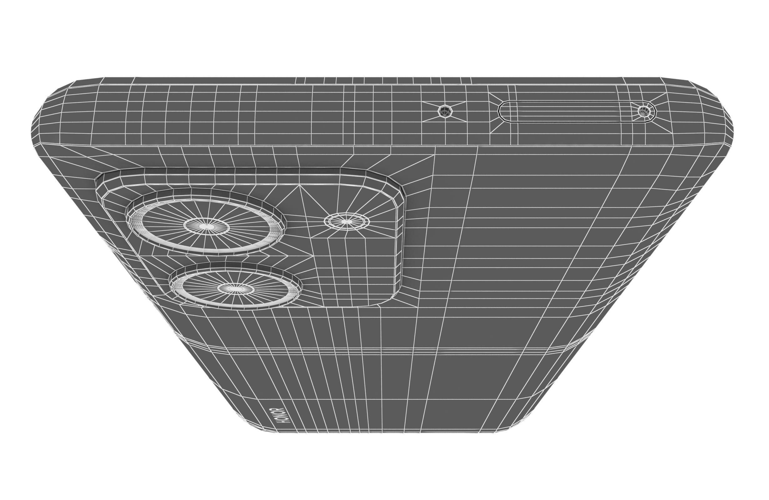 Honor Play 7T White Low-poly 3D model_24