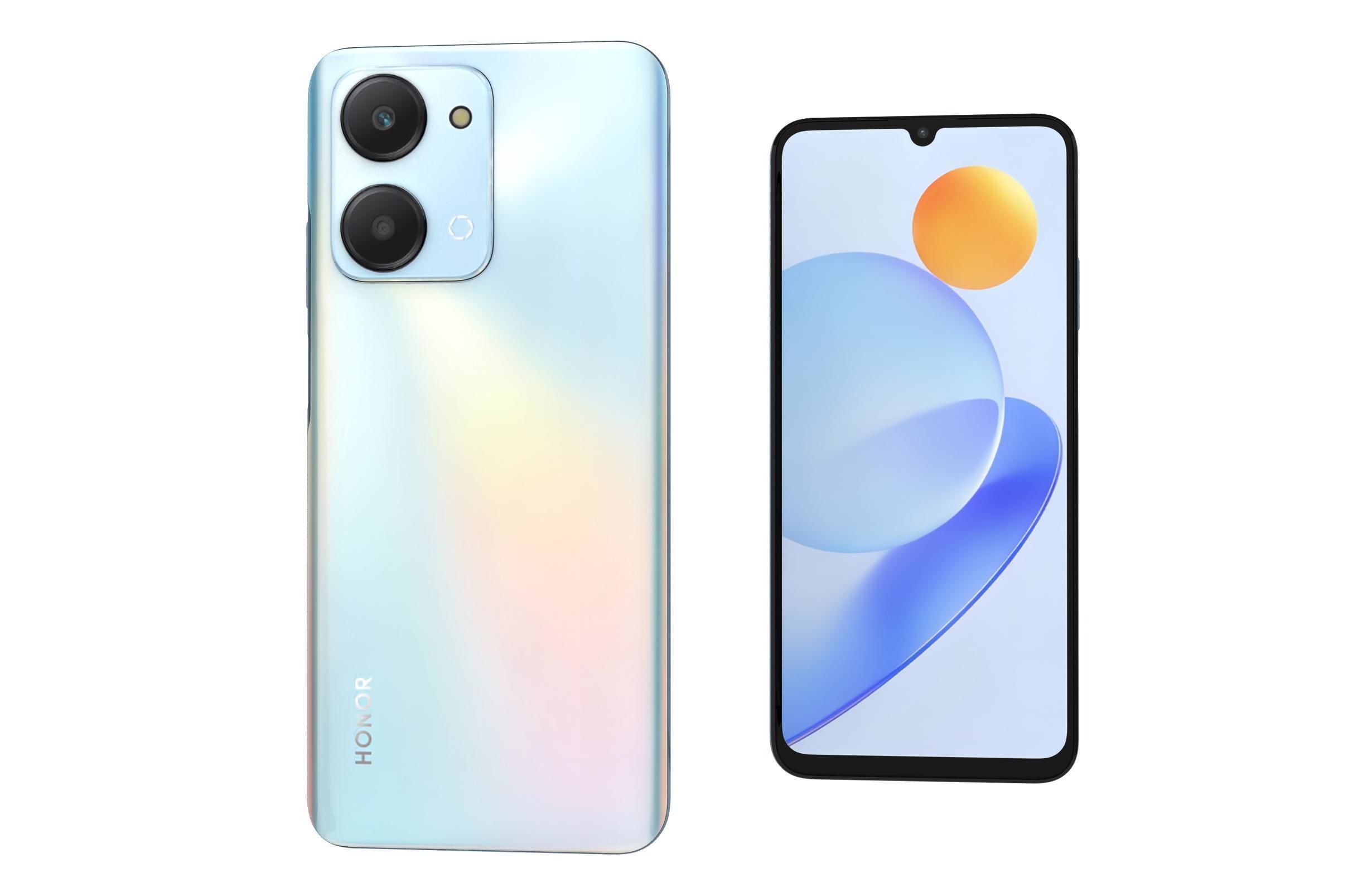 Honor Play 7T All Colors Low-poly 3D model_32