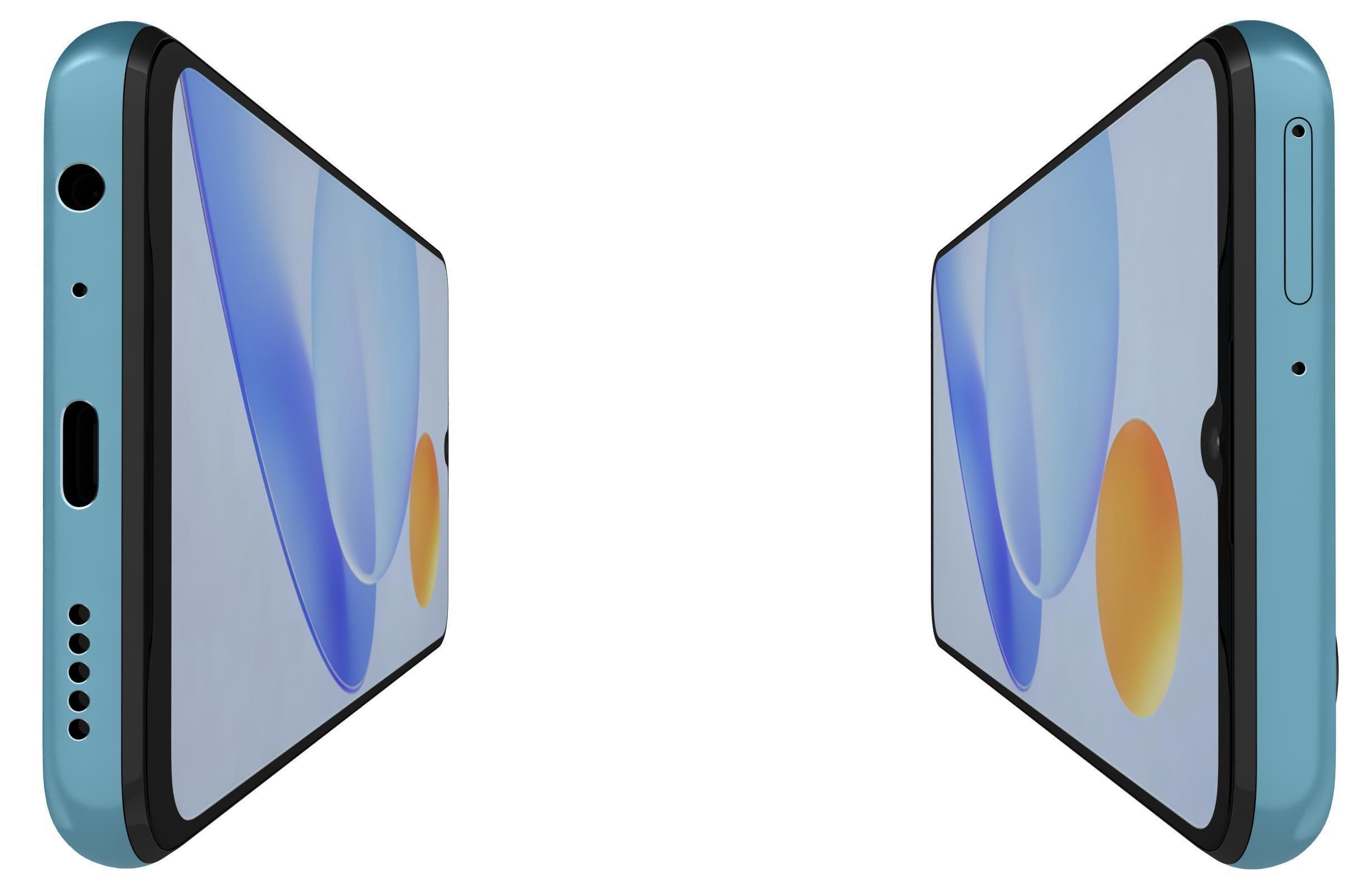 Honor Play 7T All Colors Low-poly 3D model_21