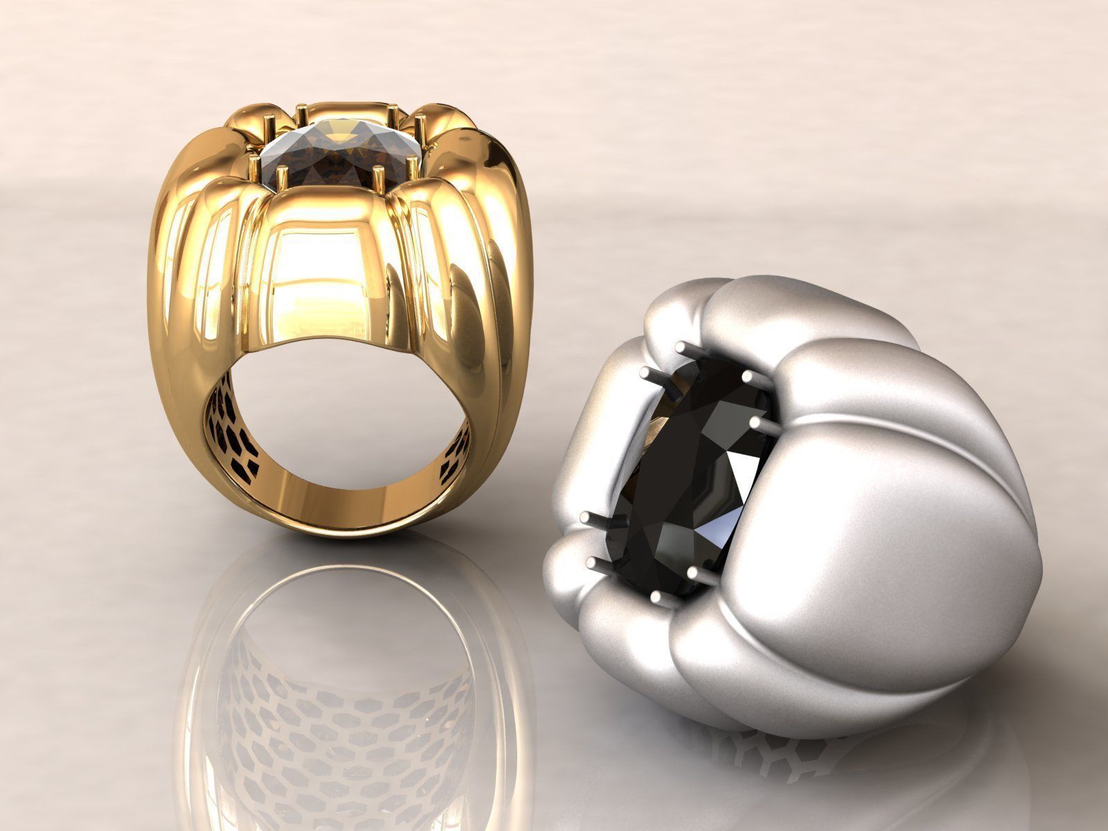 Dulcis Ring S 3D print model_1