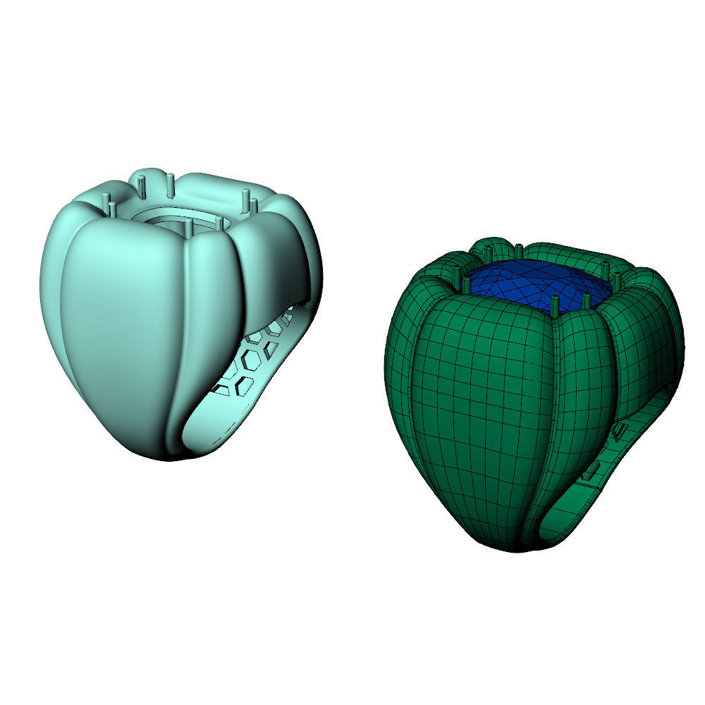Dulcis Ring S 3D print model_10