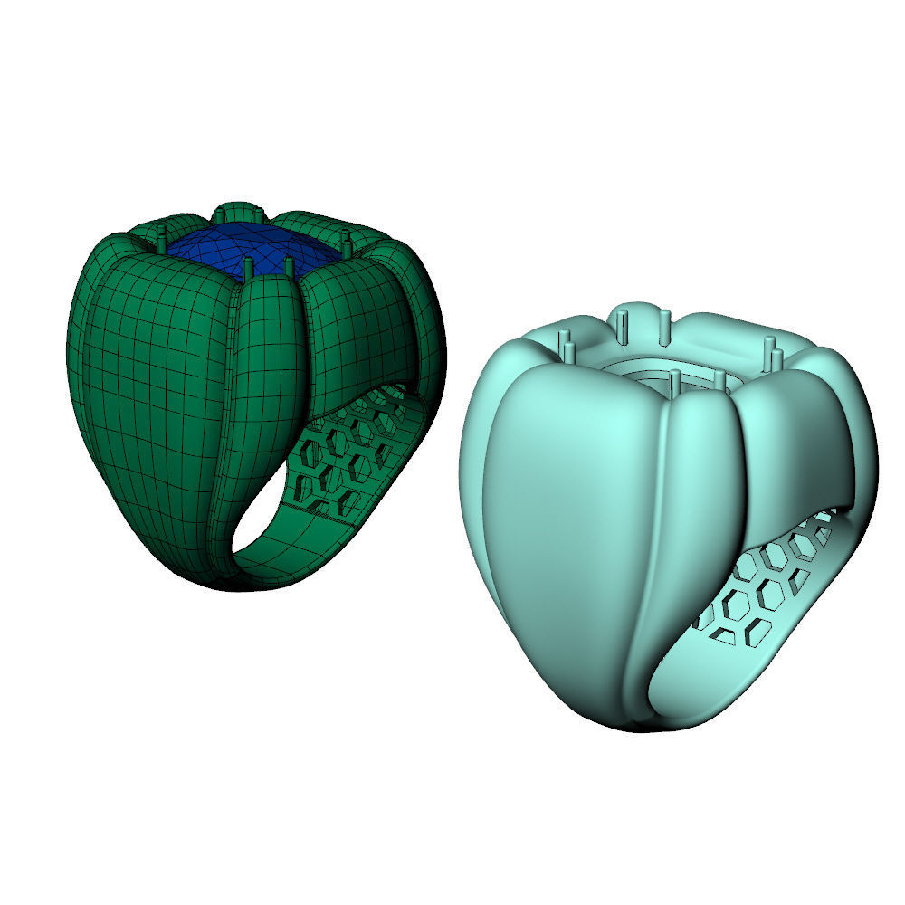 Dulcis Ring S 3D print model_17