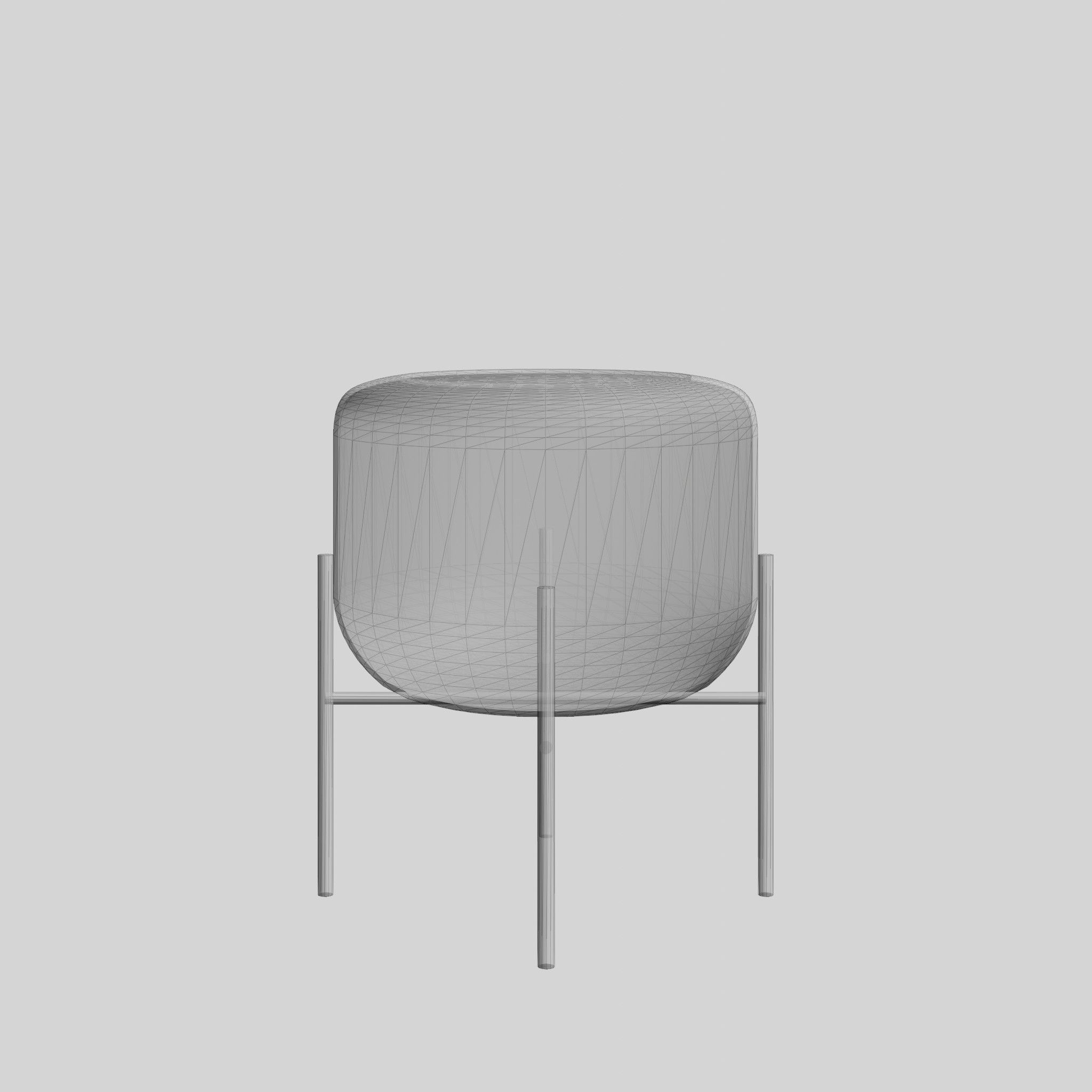 Abrielle Small Vase Low-poly 3D model_7