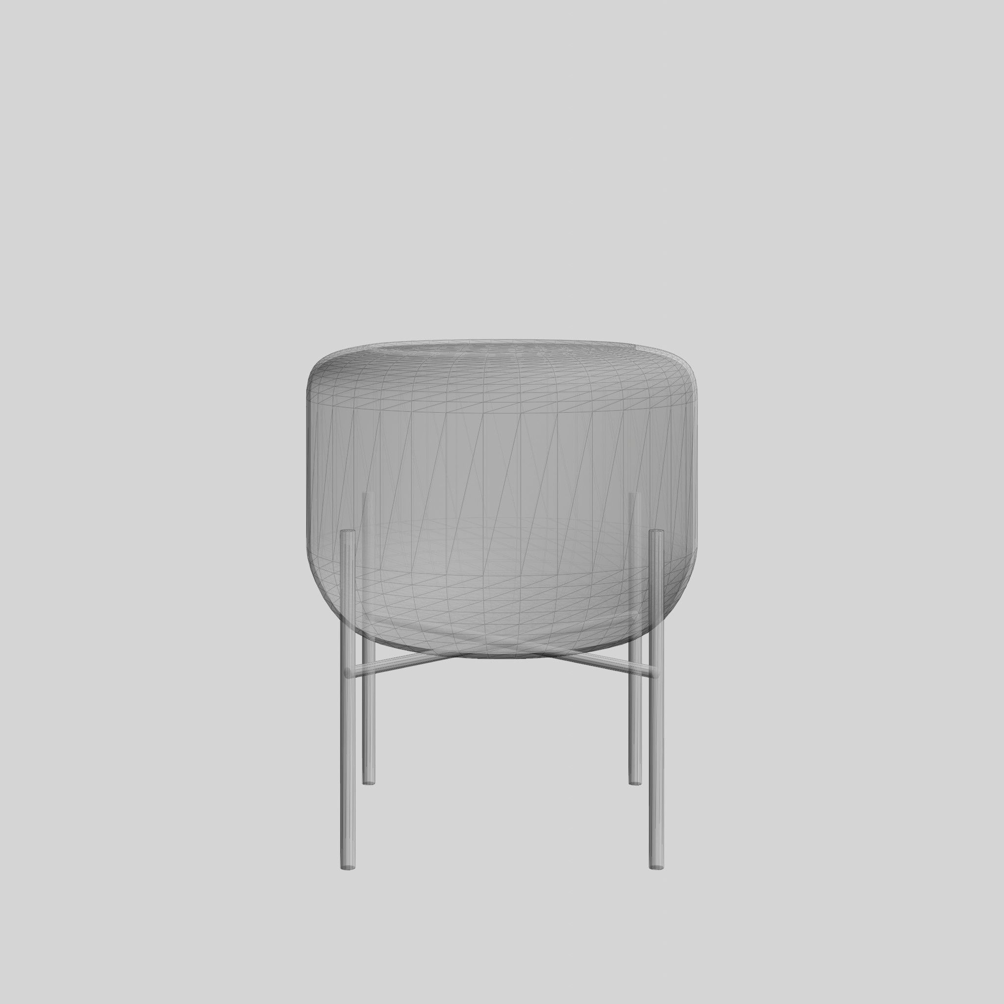 Abrielle Small Vase Low-poly 3D model_6