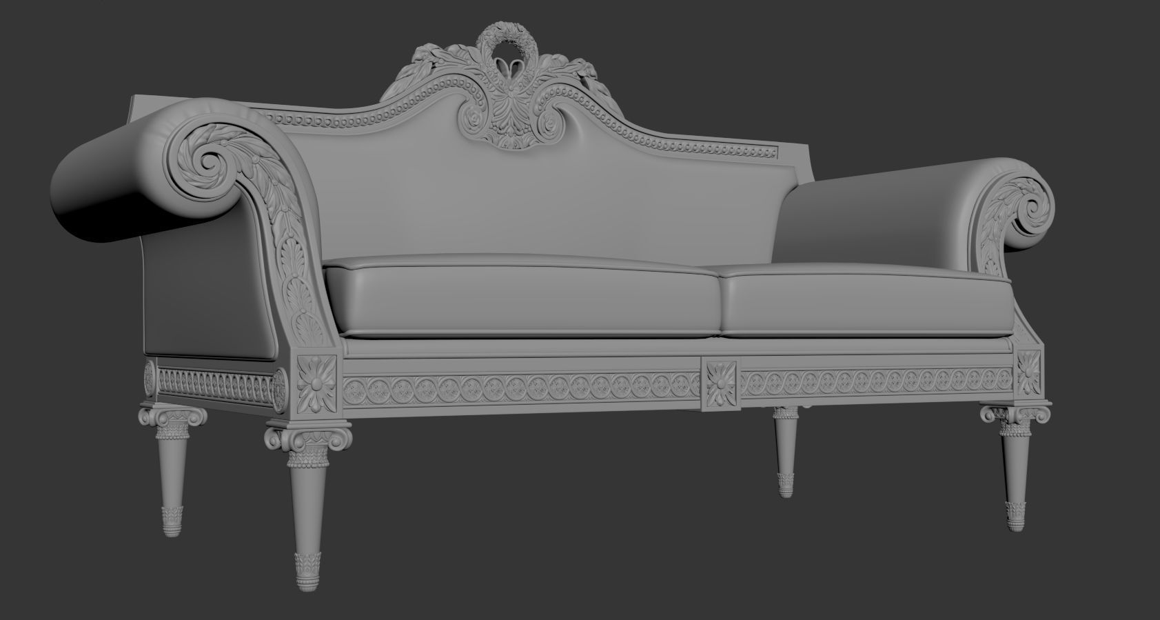 Mariner - Trianon Sofa 2 3D model_8
