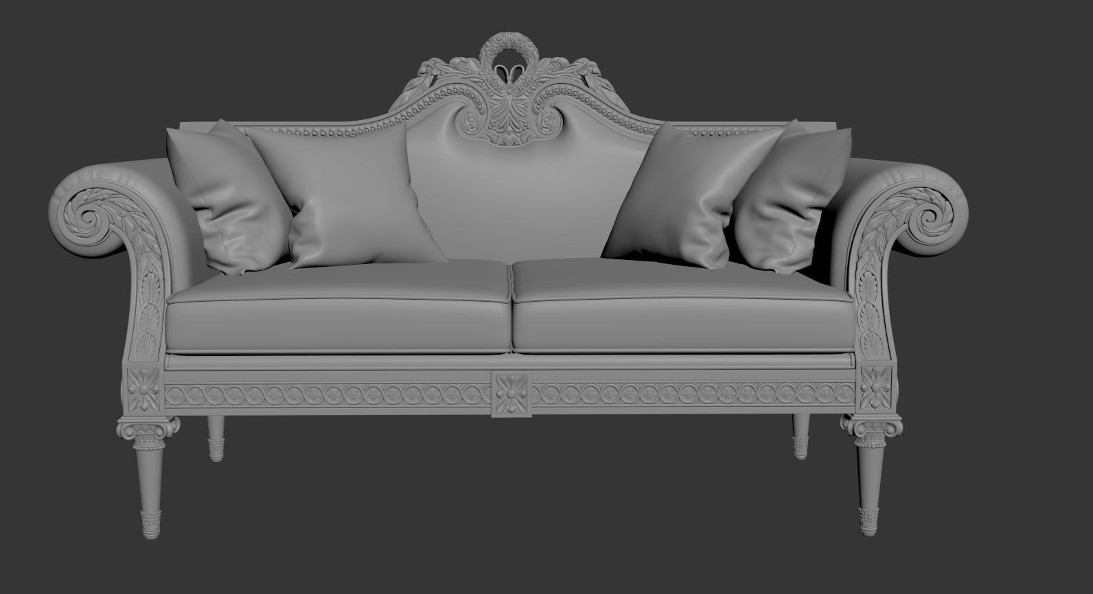 Mariner - Trianon Sofa 2 3D model_4