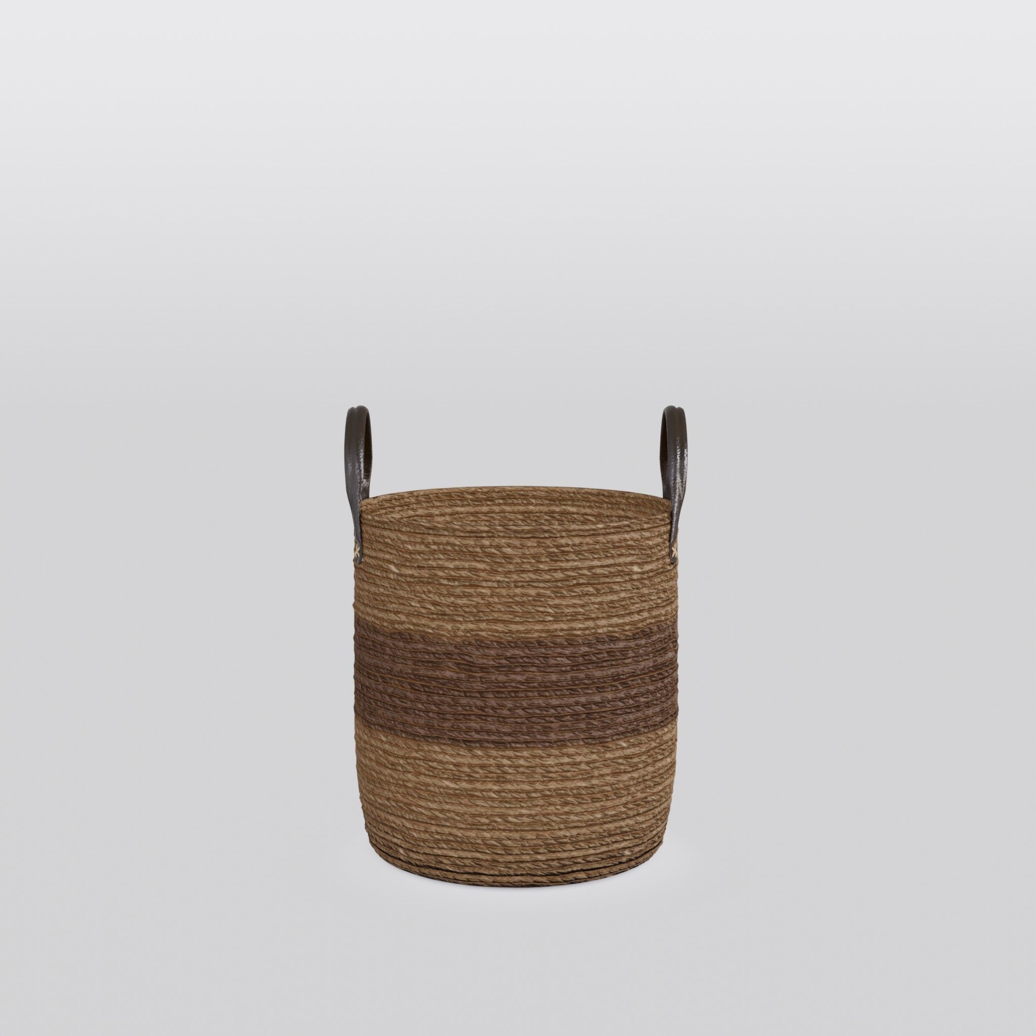 Liviu Small Basket Low-poly 3D model_3