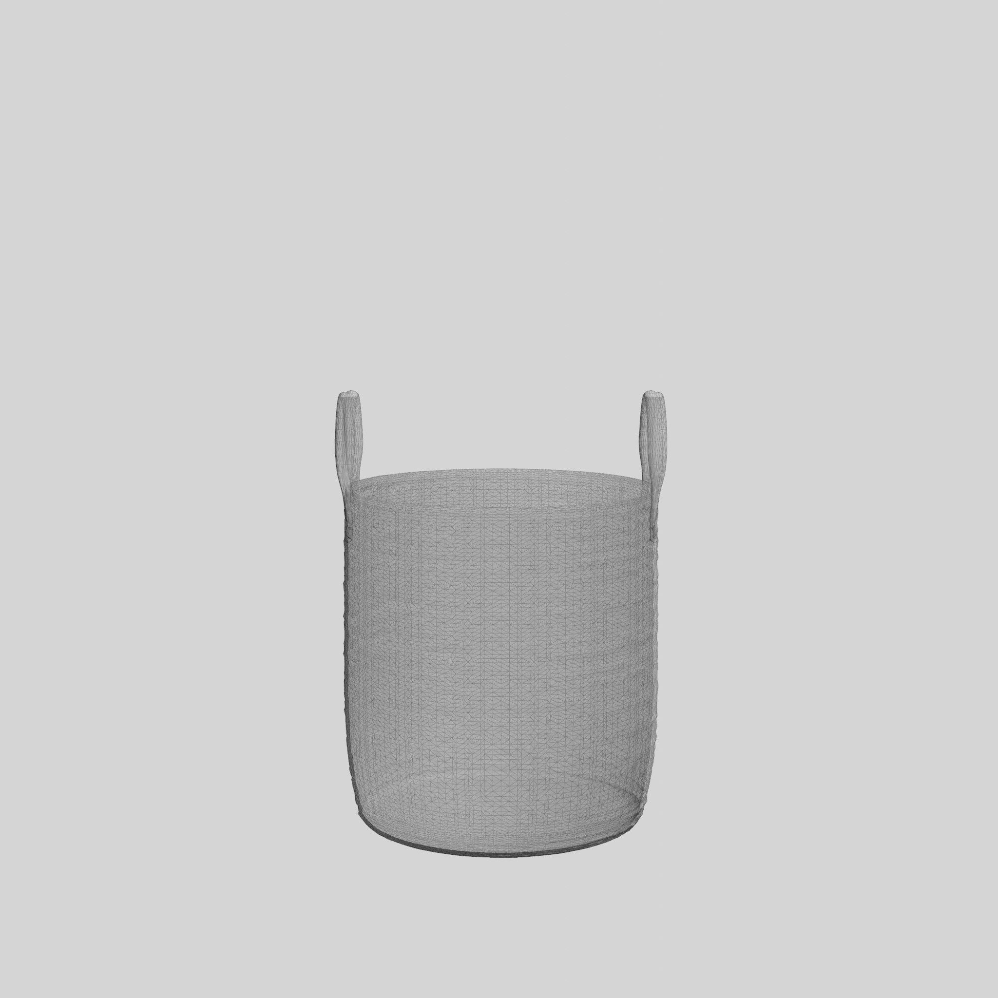Liviu Small Basket Low-poly 3D model_6