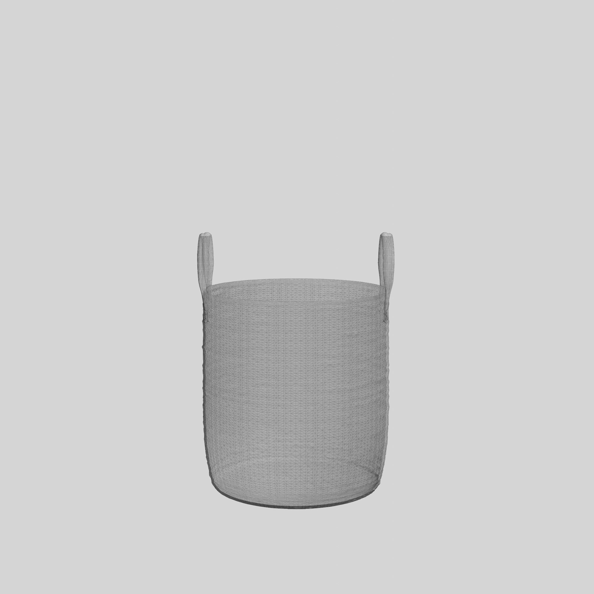 Liviu Small Basket Low-poly 3D model_8