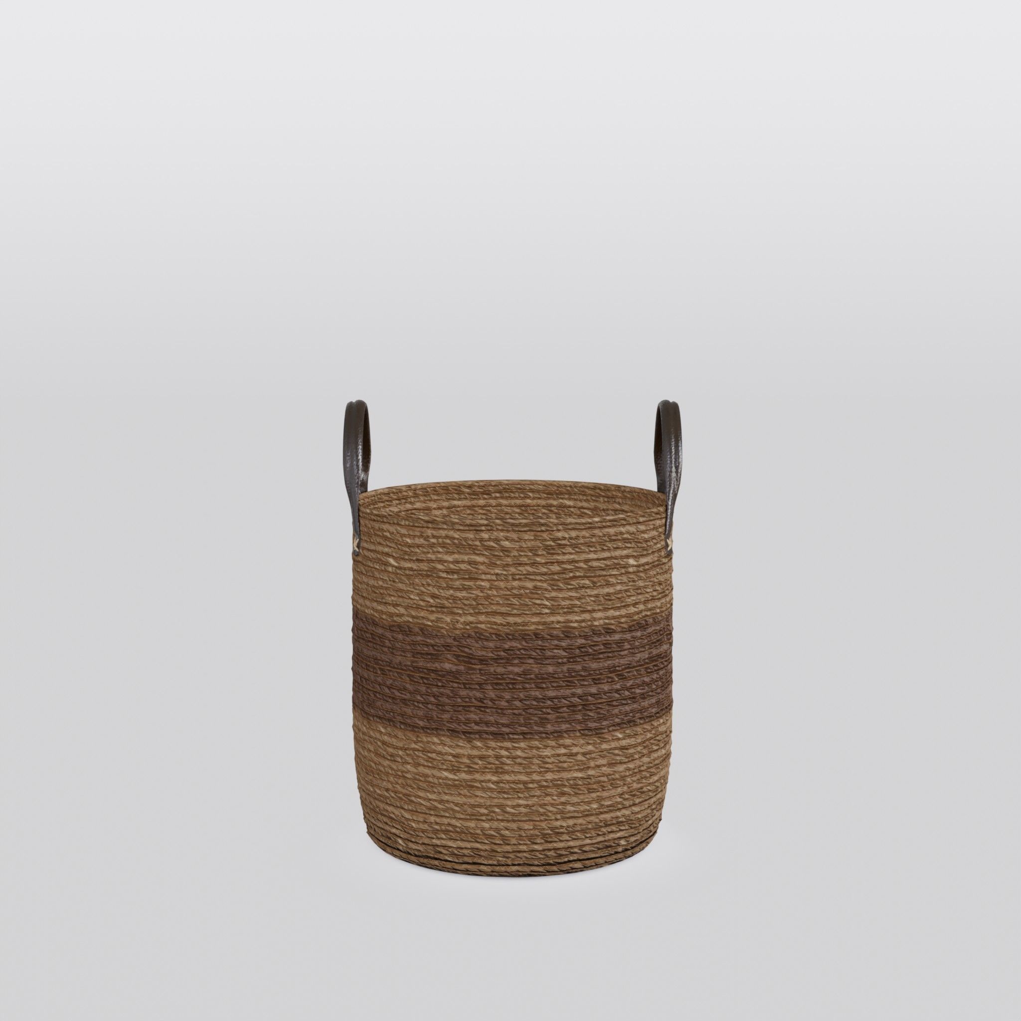 Liviu Small Basket Low-poly 3D model_1