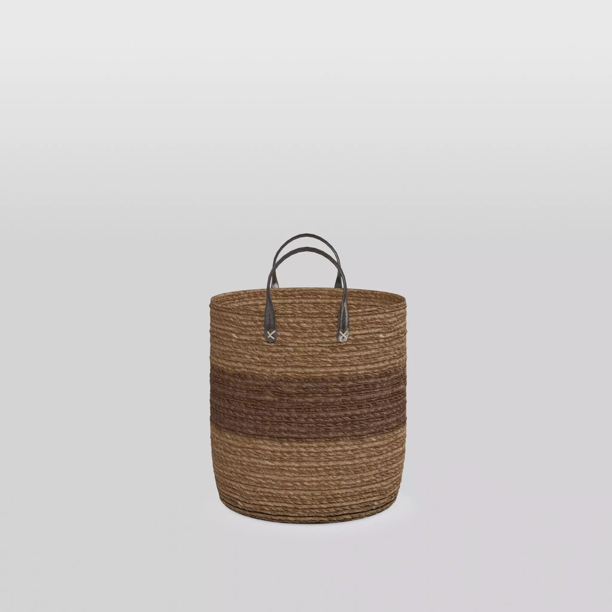 Liviu Small Basket Low-poly 3D model_0