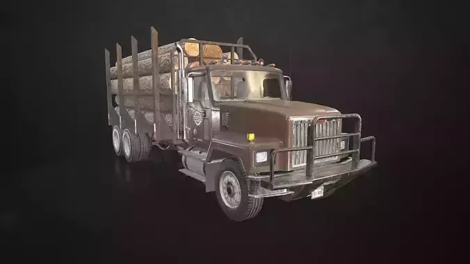 Classic Logging Truck