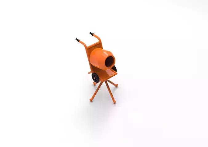 Cement Mixer 3D print model