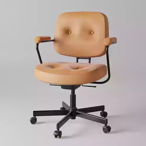 IKEA ALEFJALL Lowpoly Desk Chair Low-poly 3D model