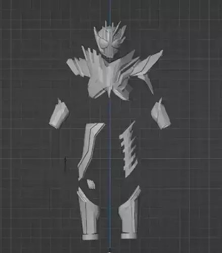  Pepakura Kamenrider Lgend  Foam Pattern