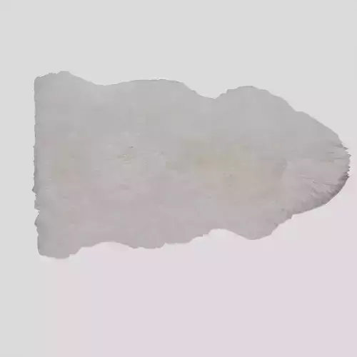 Carpet Soft Sheepskin Fur White