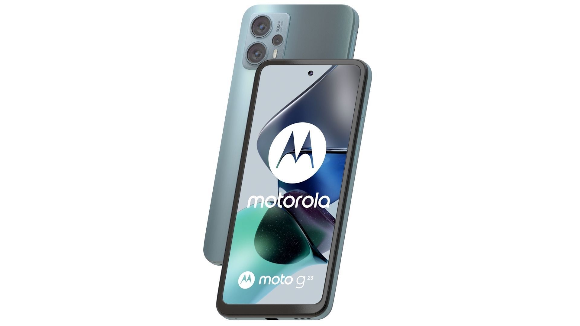 Motorola Moto G23 Steel Blue 3D model_3