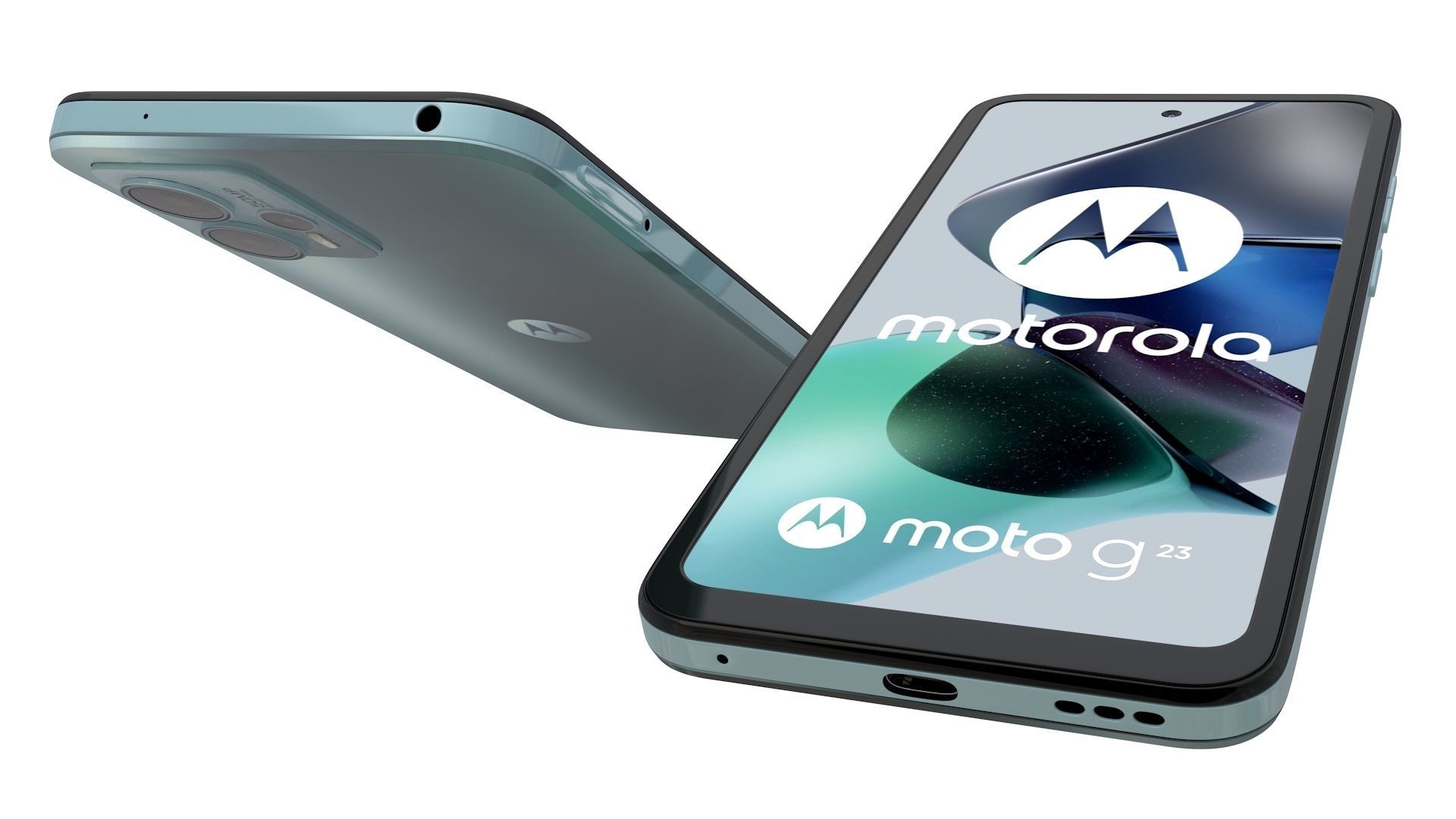 Motorola Moto G23 Steel Blue 3D model_9