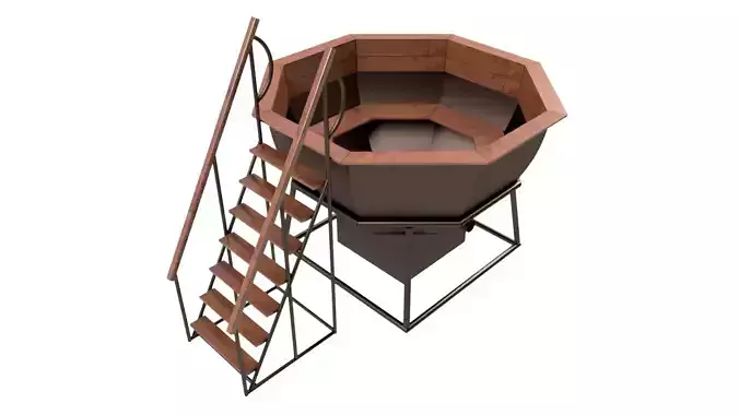 Furaco Bath 3D model