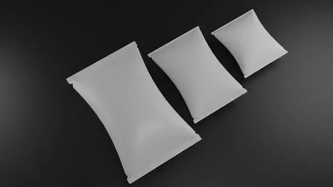 Chips Bag 3d prop Gameready