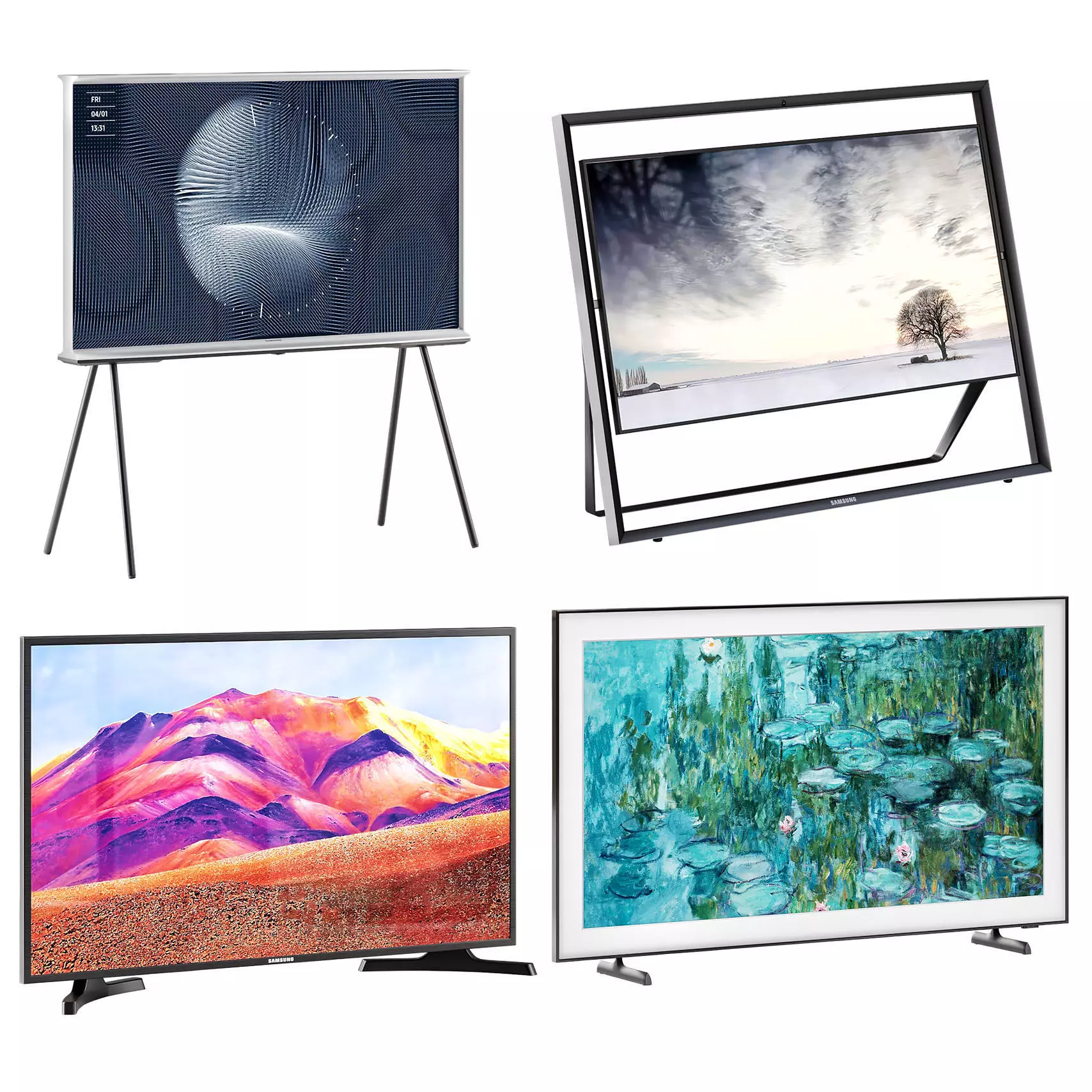 Samsung TV 3D model_0