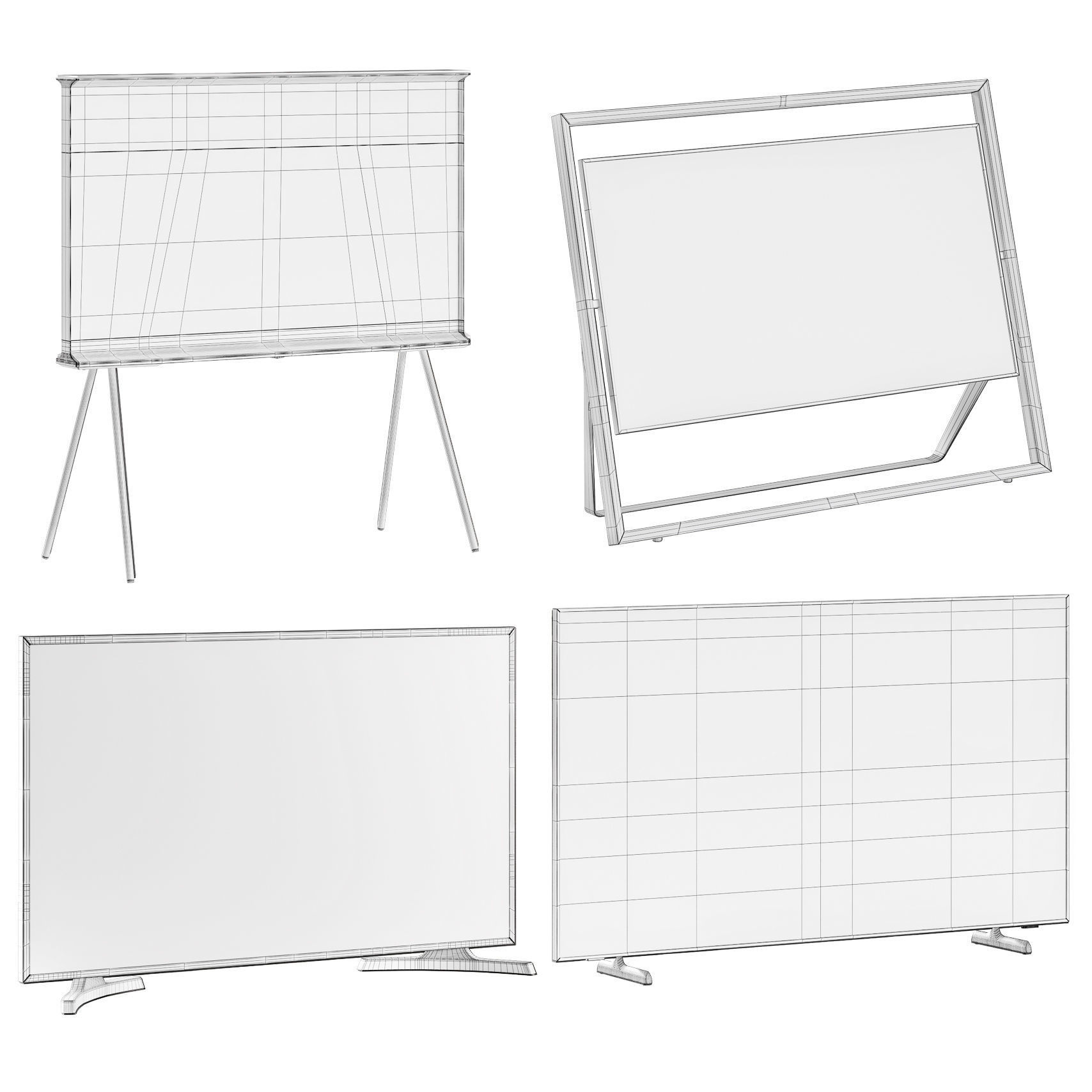 Samsung TV 3D model_8