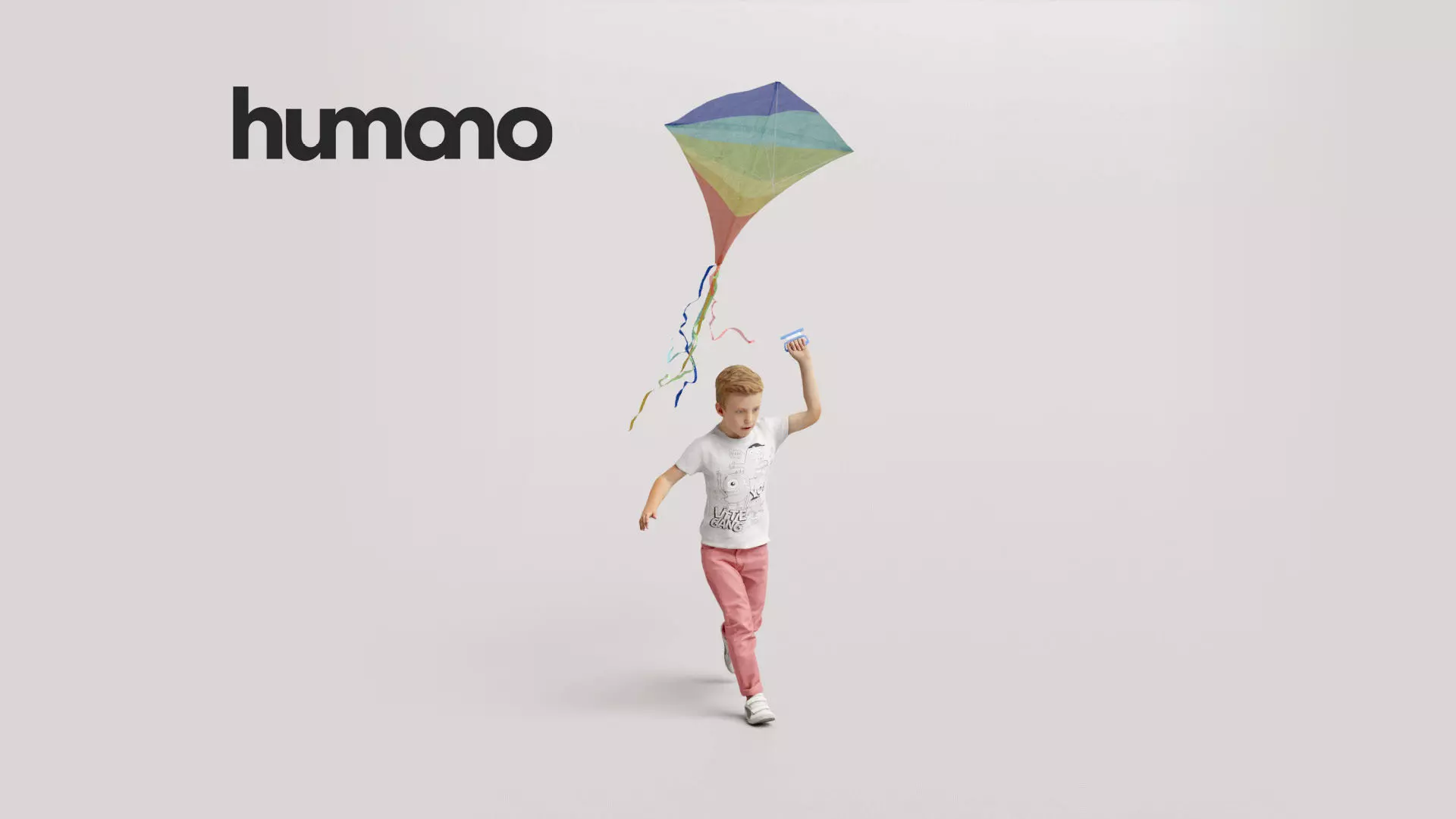 Humano Playing Kid 1003 3D model_0