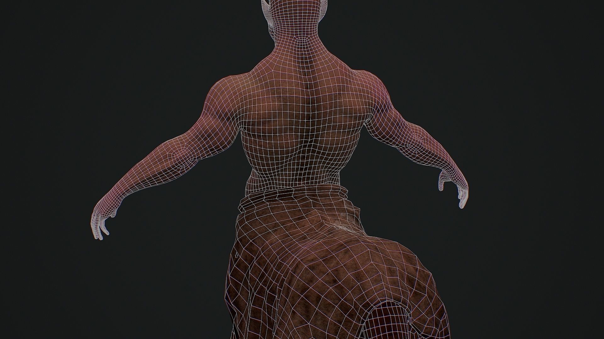 Kentaur Low-poly 3D model_11