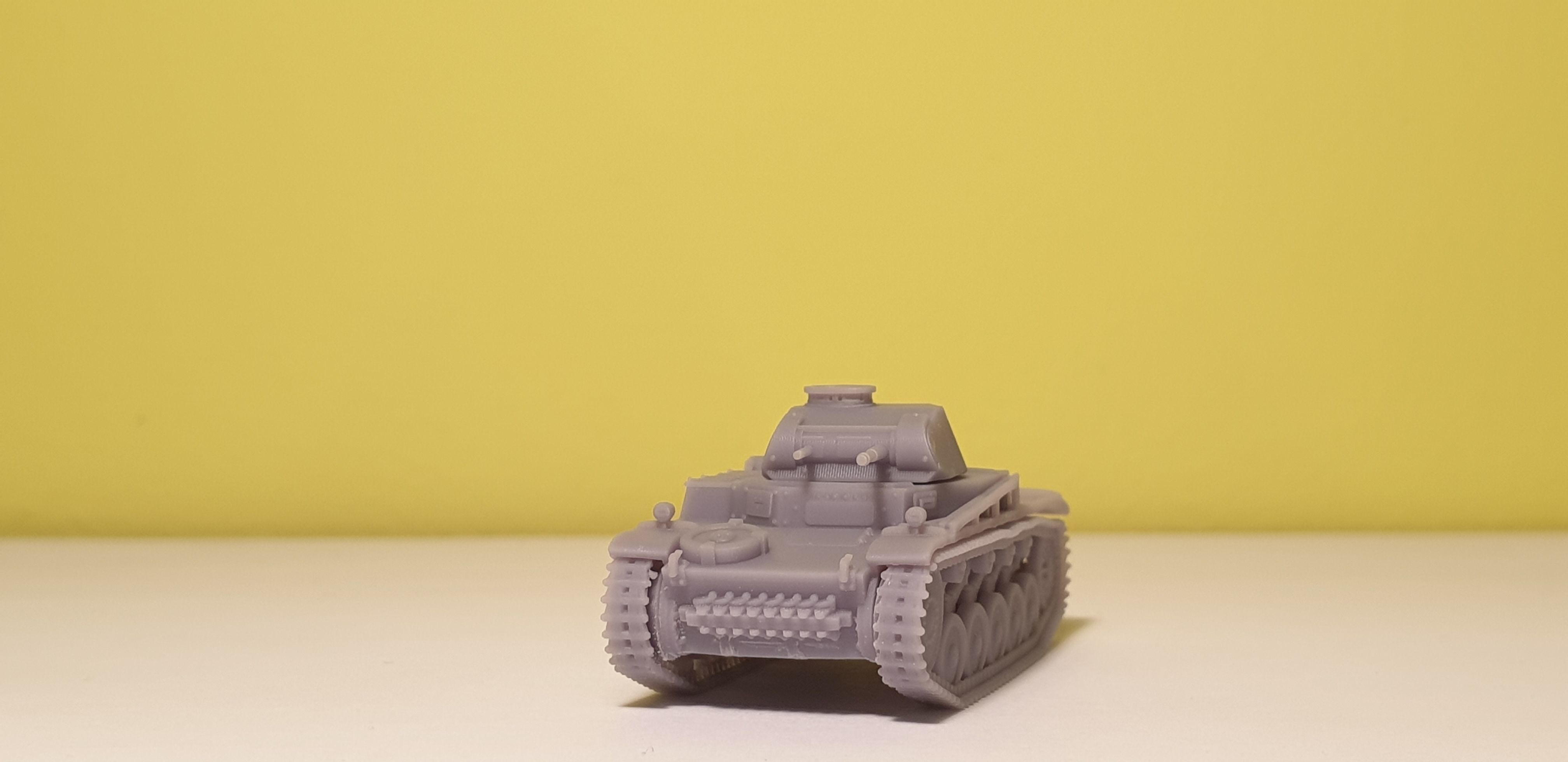 Panzerkampfwagen II Ausf C - 1-100 Scale 3D print model_11