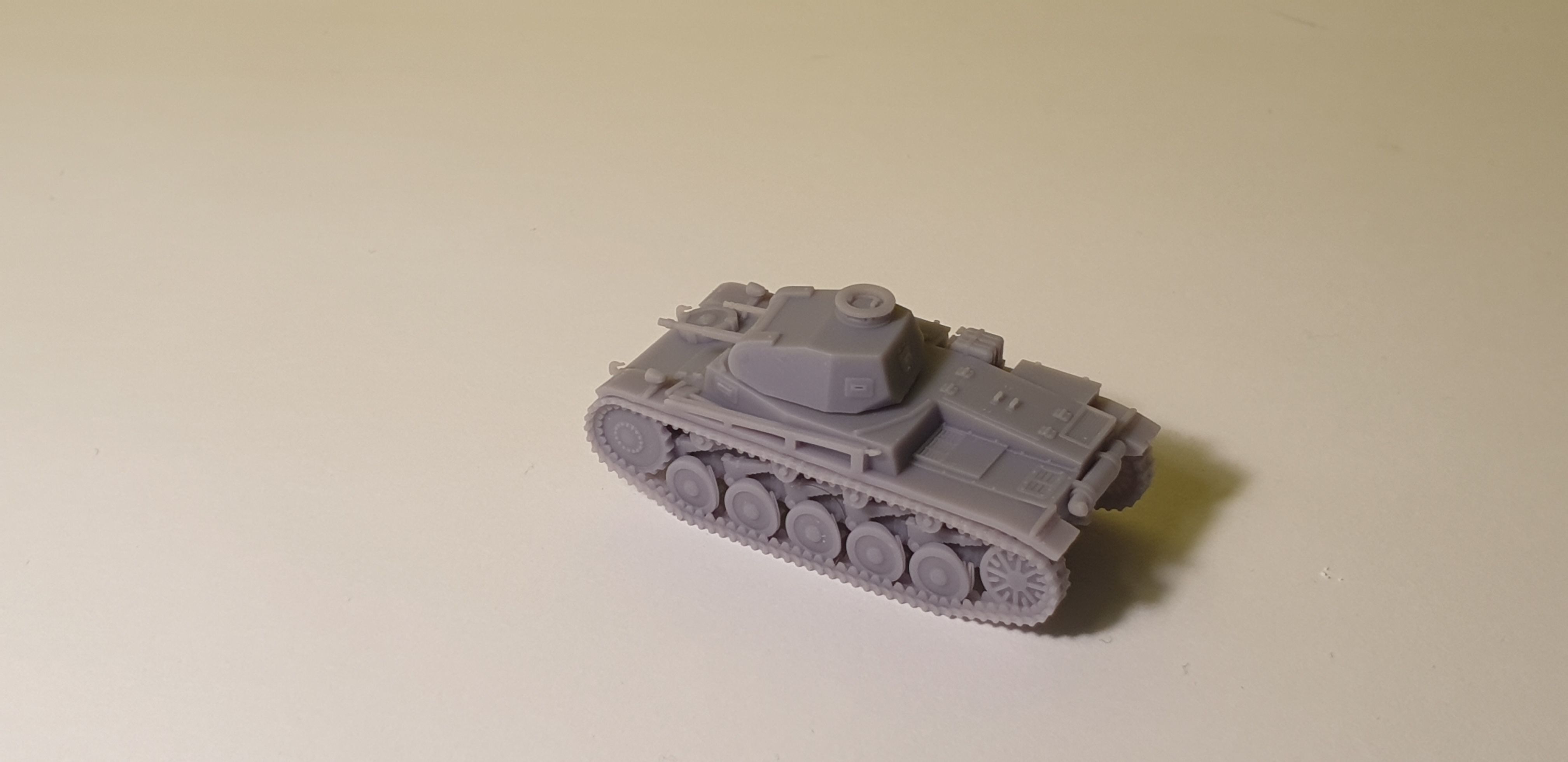 Panzerkampfwagen II Ausf C - 1-100 Scale 3D print model_12