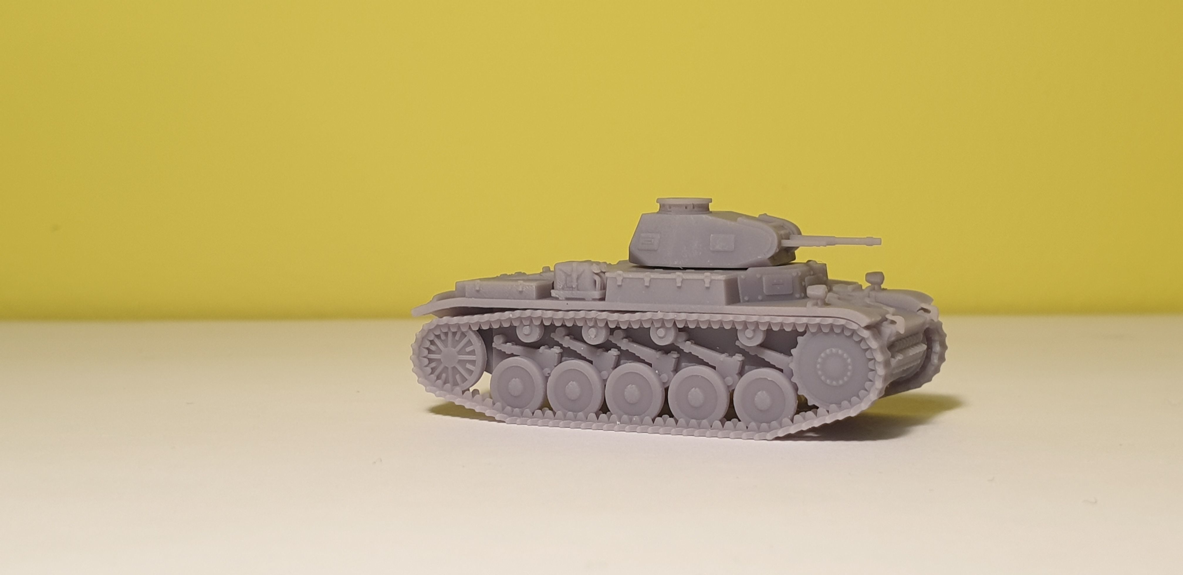 Panzerkampfwagen II Ausf C - 1-100 Scale 3D print model_13