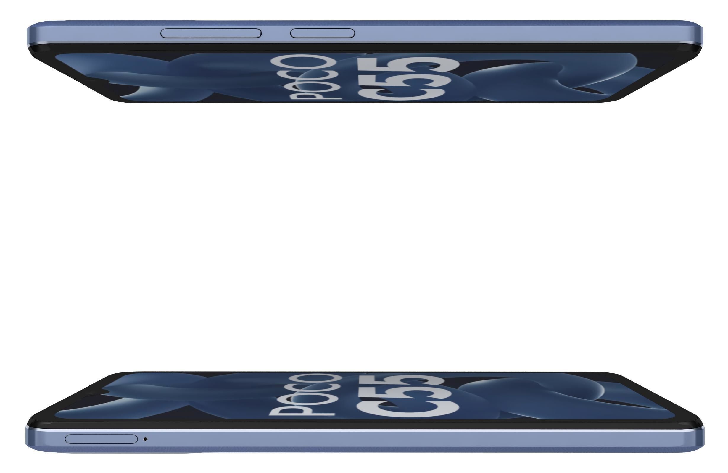 Xiaomi Poco C55 All Colors Low-poly 3D model_10