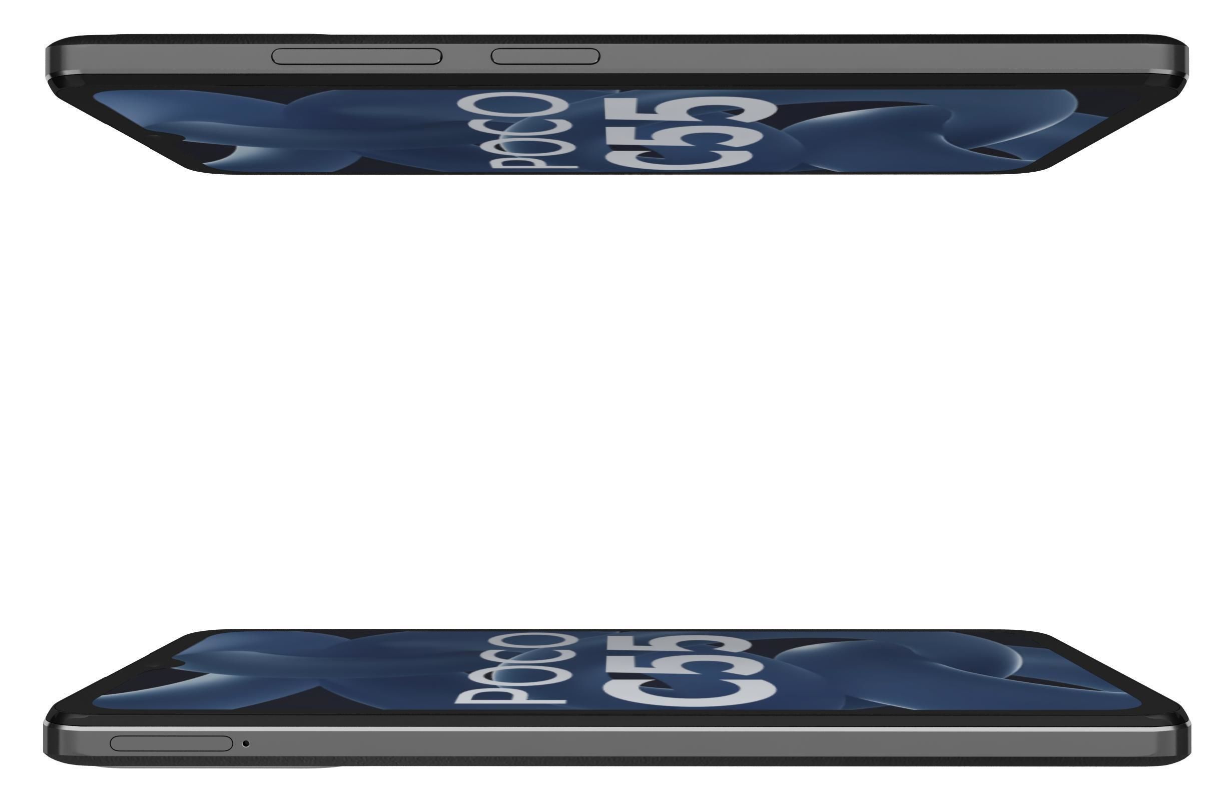 Xiaomi Poco C55 All Colors Low-poly 3D model_34