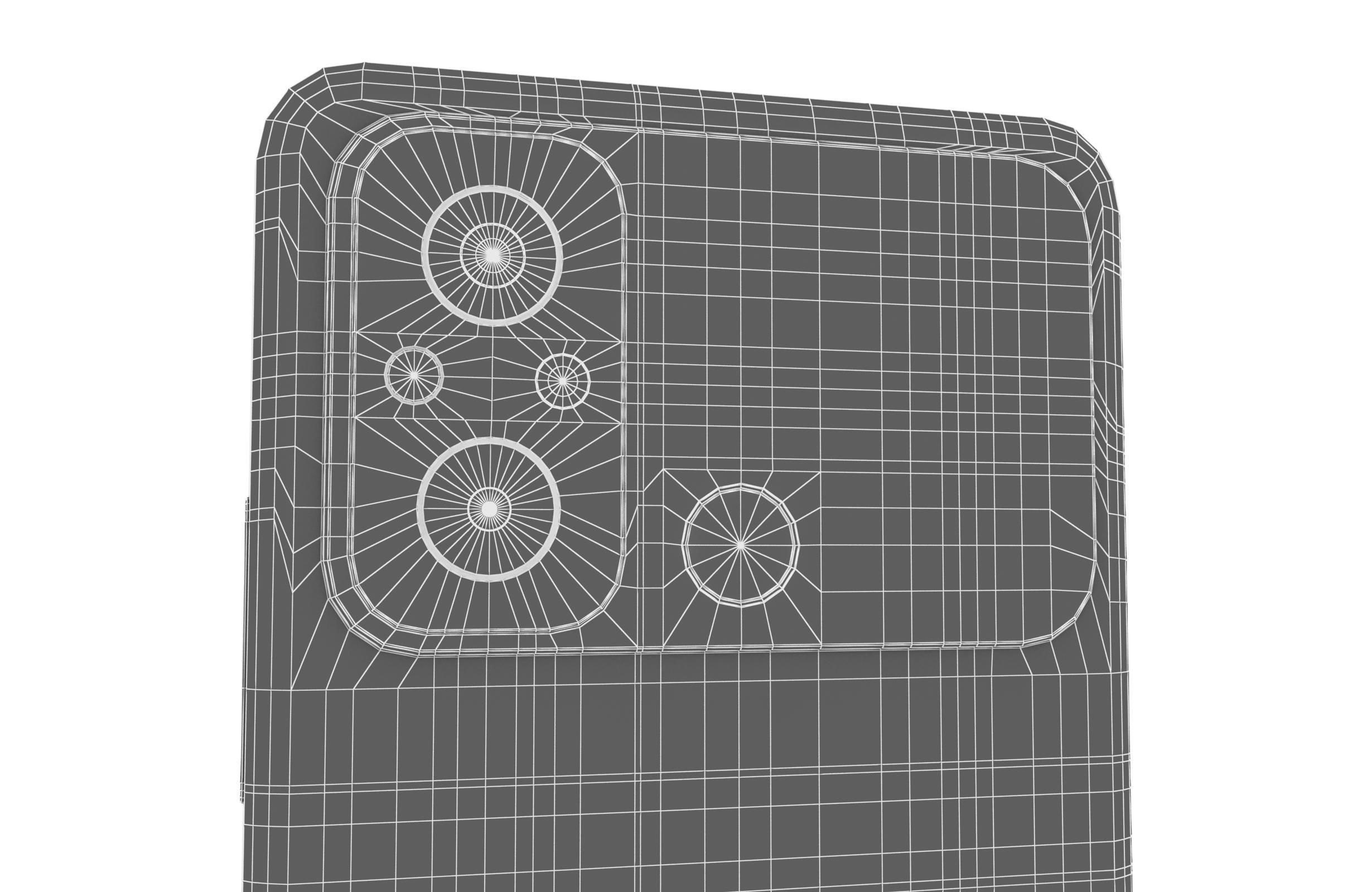 Xiaomi Poco C55 All Colors Low-poly 3D model_41